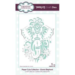 Creative Expressions / Paper Cuts Craft Dies - Exotic Elephant [CEDPC1197]