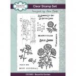 Creative Expressions / Sam Poole Clear Stamp Set - Beautiful Garden [CEC963]