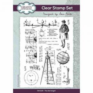 Creative Expressions / Sam Poole Clear Stamp Set - The Astrologist [CEC1119]
