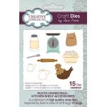 Creative Expressions / Sam Poole Craft Dies - Rustic Homestead - Kitchen Shelf Accessories [CEDSP031]