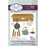 Creative Expressions / Sam Poole Craft Dies - Rustic Homestead - Kitchen Shelf [CEDSP030]