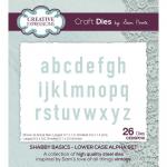 Creative Expressions / Sam Poole Craft Dies - Shabby Basics - Lower Case Alpha Set [CEDSP016]