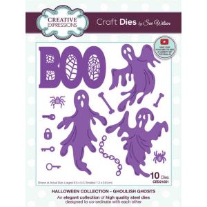 Creative Expressions / Sue Wilson Craft Dies - Ghoulish Ghosts [CED21051]