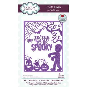 Creative Expressions / Sue Wilson Craft Dies - Halloween Frame [CED21050]
