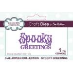 Creative Expressions / Sue Wilson Craft Dies - Spooky Greetings [CEDME133]