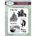 Creative Expressions  / Taylor Made Journals Clear Stamp Set - A Vintage Christmas [CEC1104]