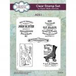 Creative Expressions  / Taylor Made Journals Clear Stamp Set - Ads #1 [CEC1138]