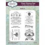 Creative Expressions  / Taylor Made Journals Clear Stamp Set - Ads #2 [CEC1139]