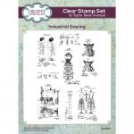 Creative Expressions  / Taylor Made Journals Clear Stamp Set - Industrial Sewing [CEC1091]