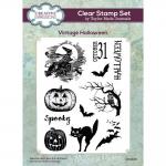 Creative Expressions  / Taylor Made Journals Clear Stamp Set - Vintage Halloween [CEC1108]