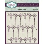 Creative Expressions / Taylor Made Journals Stencil - Garden Trellis [CEST149]