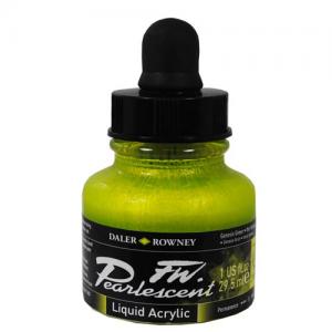 Daler Rowney FW Acrylic Ink - Pearlescent Genesis Green