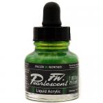 Daler Rowney FW Acrylic Ink - Pearlescent Macaw Green
