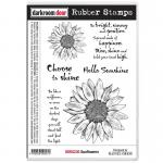 Darkroom Door Cling Stamp Sheet - Sunflowers [DDRS230]