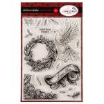 Dawn Bibby Creations Clear Stamp Set - Art Nouveau Christmas - Dove Of Peace [DB1075] - ON SALE!