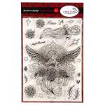 Dawn Bibby Creations Clear Stamp Set - Art Nouveau Christmas - Holy Night Angel [DB1073] - ON SALE!