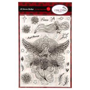 Dawn Bibby Creations Clear Stamp Set - Art Nouveau Christmas - Holy Night Angel [DB1073]