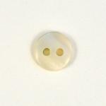 Polyester Button - [170401] 11mm, White