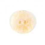Faux Mother of Pearl Button - [261005] 15mm, White