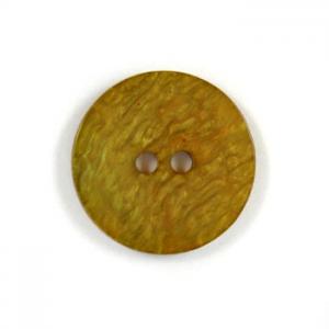 Faux Mother of Pearl Button - [310514] 20mm, Green