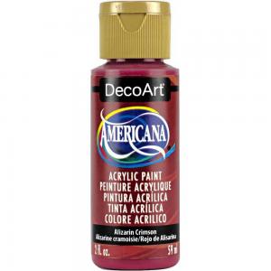DecoArt Americana Acrylic Paint - Alizarin Crimson [DA179]