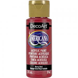 DecoArt Americana Acrylic Paint - Berry Red [DA019]
