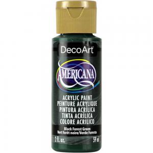 DecoArt Americana Acrylic Paint - Black Forest Green [DA083]