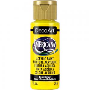 DecoArt Americana Acrylic Paint - Bright Yellow [DA227]