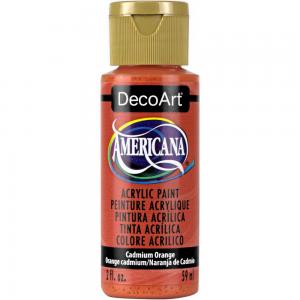 DecoArt Americana Acrylic Paint - Cadmium Orange [DA014]
