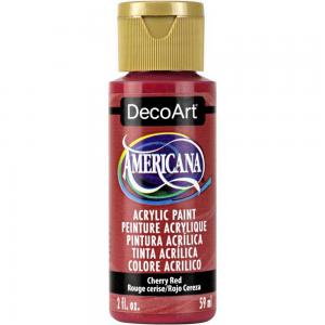 DecoArt Americana Acrylic Paint - Cherry Red [DA159]