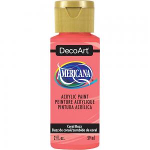 DecoArt Americana Acrylic Paint - Coral Buzz [DA427]