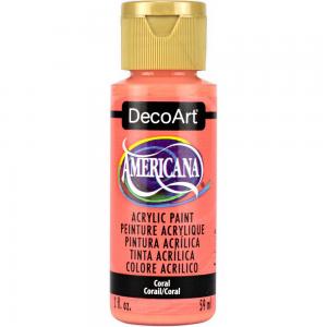 DecoArt Americana Acrylic Paint - Coral [DA346]