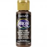 DecoArt Americana Acrylic Paint - Dark Chocolate [DA065]