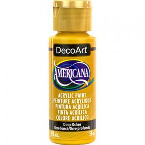 DecoArt Americana Acrylic Paint - Deep Ochre [DA392]