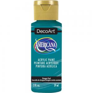 DecoArt Americana Acrylic Paint - Dragon Teal [DA433]
