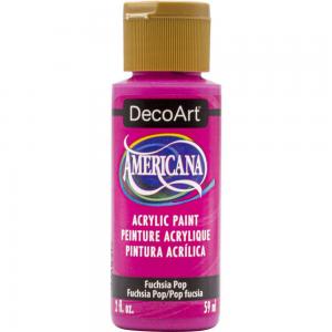 DecoArt Americana Acrylic Paint - Fuchsia Pop [DA417]