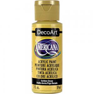 DecoArt Americana Acrylic Paint - Golden Straw [DA168]