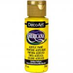 DecoArt Americana Acrylic Paint - Golden Yellow [DA371]