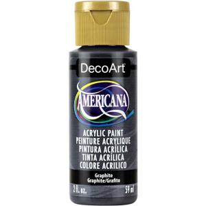 DecoArt Americana Acrylic Paint - Graphite [DA161]