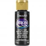 DecoArt Americana Acrylic Paint - Lamp (Ebony) Black [DA067]