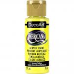 DecoArt Americana Acrylic Paint - Lemon Yellow [DA011]