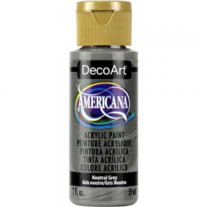 DecoArt Americana Acrylic Paint - Neutral Grey [DA095]