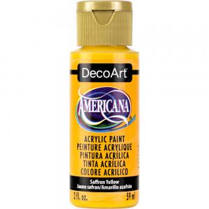 DecoArt Americana Acrylic Paint - Saffron Yellow [DA273]