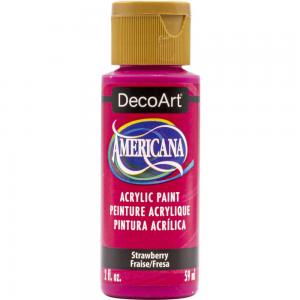 DecoArt Americana Acrylic Paint - Strawberry [DA416]