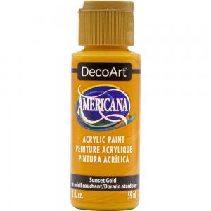 DecoArt Americana Acrylic Paint - Sunset Gold [DA405]