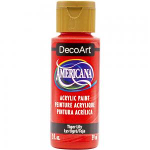 DecoArt Americana Acrylic Paint - Tiger Lily [DA415]