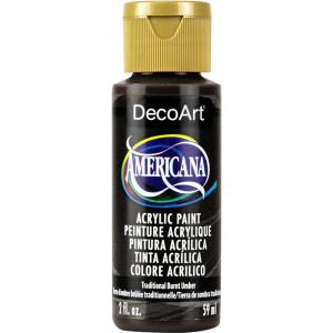 DecoArt Americana Acrylic Paint - Traditional Burnt Umber [DA221]