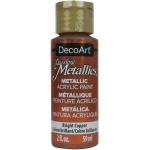 DecoArt Americana Dazzling Metallics Acrylic Paint - Bright Copper [DA337]