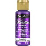 DecoArt Americana Dazzling Metallics Acrylic Paint - Purple Pearl [DA124]