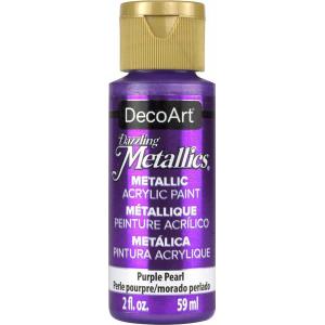 DecoArt Americana Dazzling Metallics Acrylic Paint - Purple Pearl [DA124]